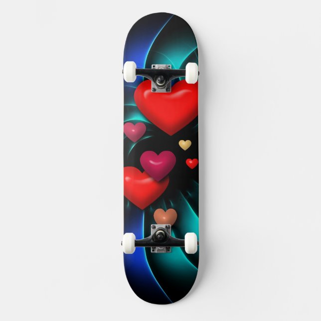 Abstrato Art 96 skateboard (Frente)