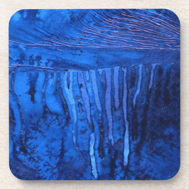Abstrato Art Cork Porta copos (Frente)