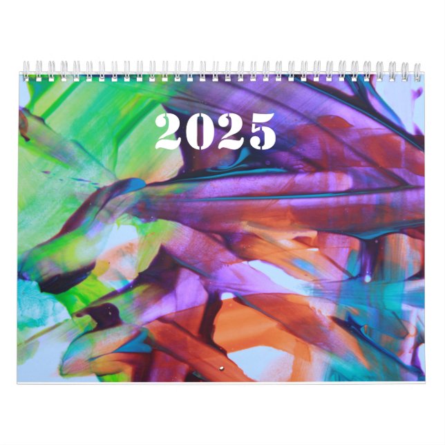 Abstrato Art de "The Amazing Jace" - Calendário de (Capa)