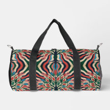 Abstrato Art Duffle Gym Bag