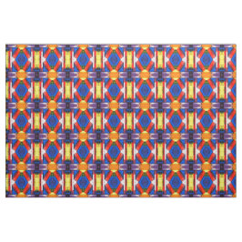 Abstrato Art Pima Cotton Tecido