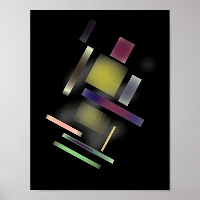 Abstrato Art Poster (Frente)