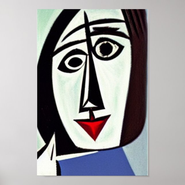 Abstrato Art Poster (Frente)