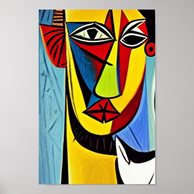 Abstrato Art Poster (Frente)