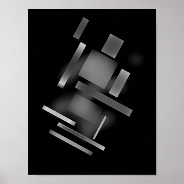 Abstrato Art Poster (Frente)