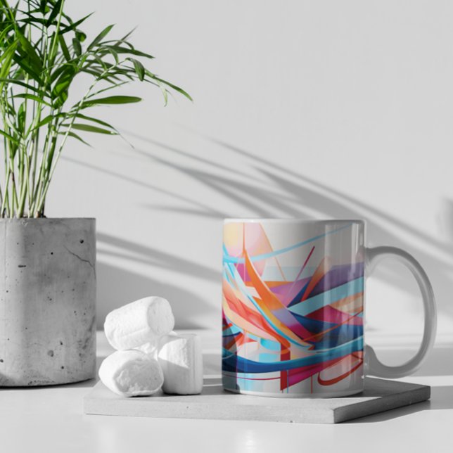 Abstrato Art versão 14, caneca (Abstract Art version 14 Mug
)
