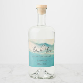 Abstrato Artístico Paisagem Casamento Obrigado