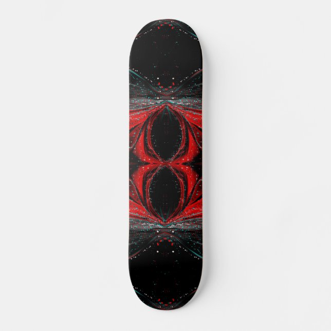 Abstrato Astronomical Spider Skateboard (Frente)