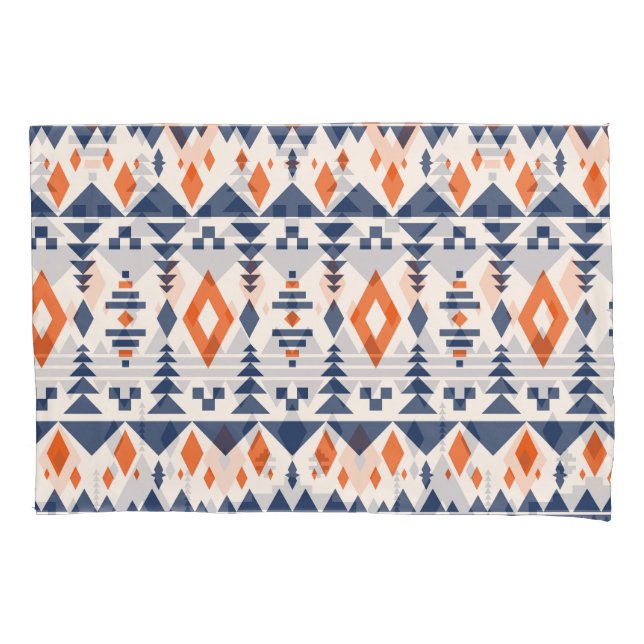 Abstrato Aztec geométrico, padrão perfeito. (Frente)