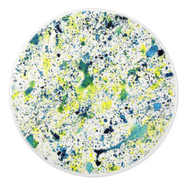 Abstrato azul, verde e amarelo