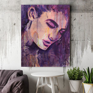 Abstrato Bohemian Graphic ArtRetrat Impressão