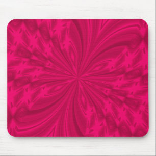 Abstrato Borboleta Framboesa Rosa MOUSEPAD
