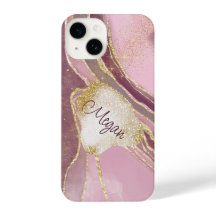 Abstrato Burgundy Rosa Dourado Lacrado