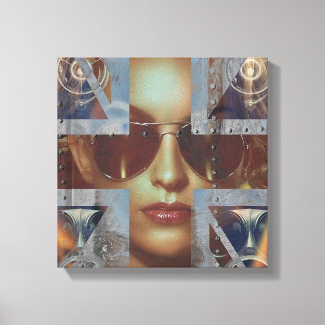 Abstrato Canvas (Frente)