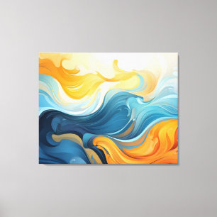 Abstrato Canvas Wall Art