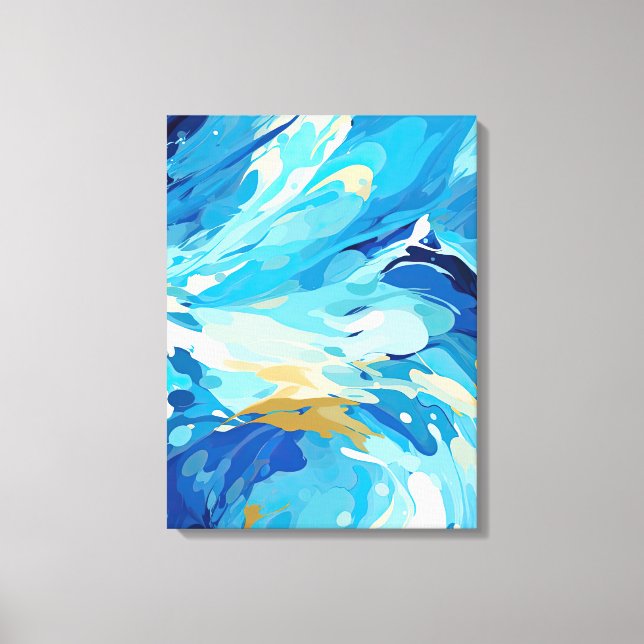Abstrato Canvas Wall Art (Frente)