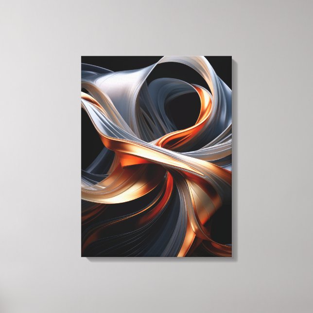 Abstrato Canvas Wall Art (Frente)