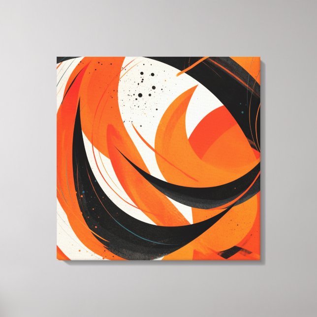 Abstrato Canvas Wall Art (Frente)