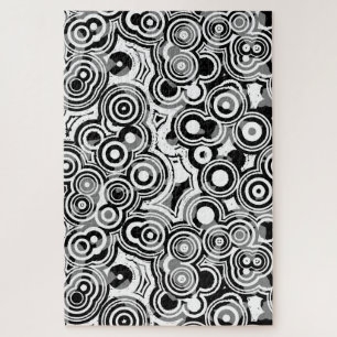 abstrato círculos quebra-cabeça
