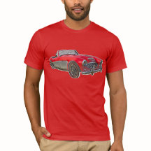 Abstrato Clássico Austin-Healey - Camisa