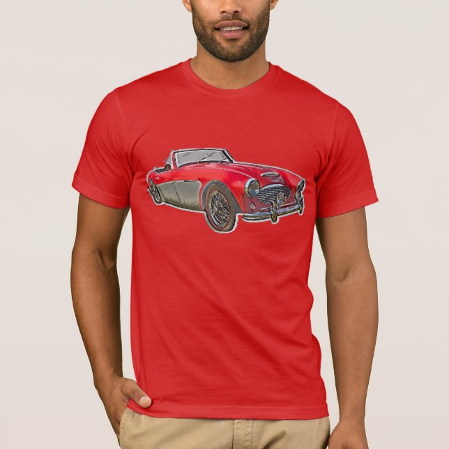 Abstrato Clássico Austin-Healey - Camisa (Frente)