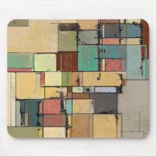 Abstrato colorido Mousepad da estrutura