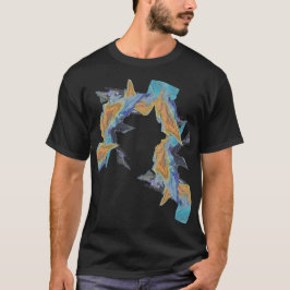 Abstrato com Blues e T-Shirt