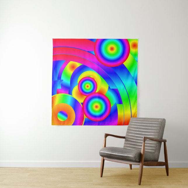 Abstrato Comet Tapeçaria (In Situ)