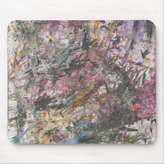 Abstrato "Confetti Too" Funky Mousepad