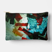 Abstrato Cortar Sew Bag,Abstrato azul saco,Arte pl