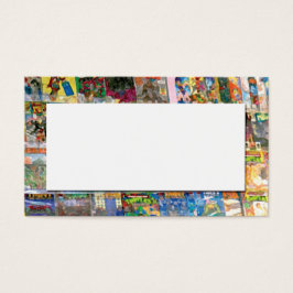 abstrato da loja de histórias em quadrinhos