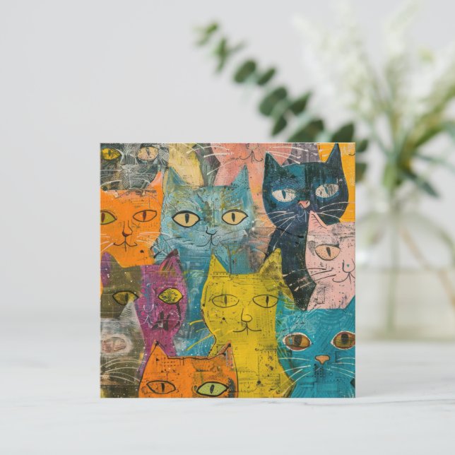 Abstrato de Aquarela (12) (Em pé/Frente)