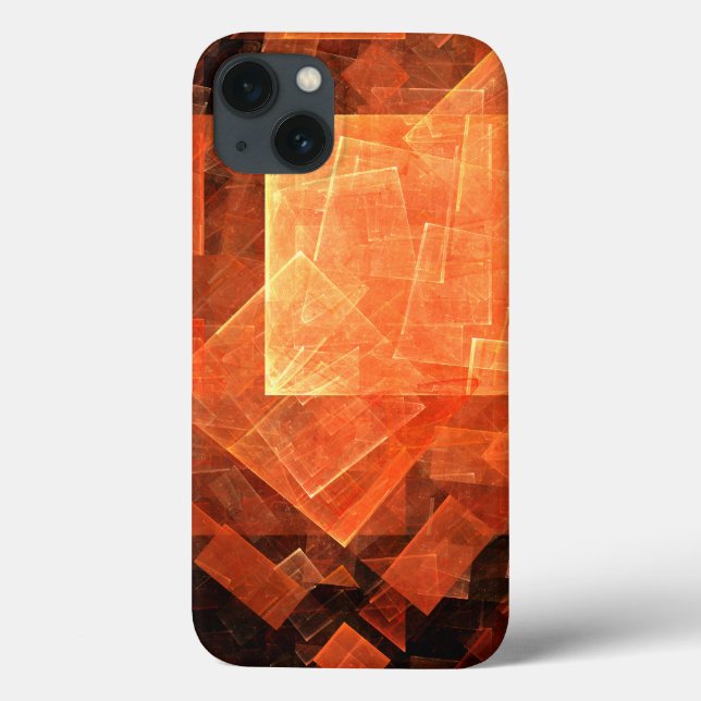 Abstrato de Arte da Janela iPhone 6 Case (Verso)