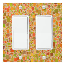 Abstrato de Azulejo de cores geométricas do outono