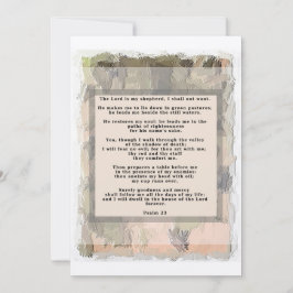Abstrato de Convite para Salm 23º