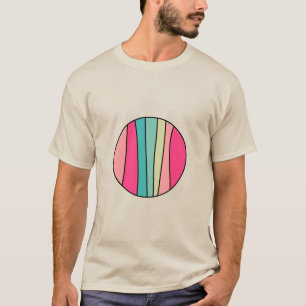 Abstrato de cor redonda 160422(02) T-Shirt