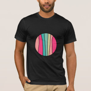 Abstrato de cor redonda 160422(02) T-Shirt