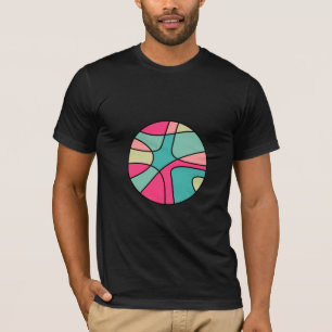 Abstrato de cor redonda 160422(04) T-Shirt