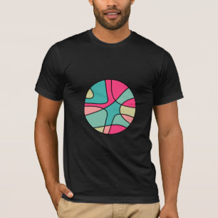 Abstrato de cor redonda 160422(05) T-Shirt