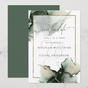 Abstrato de Cor Verde da Sage Moderna 