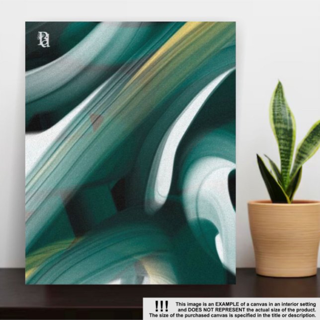 abstrato de de Tendência de 11 x 14 pol Canvas de  (Criador carregado)