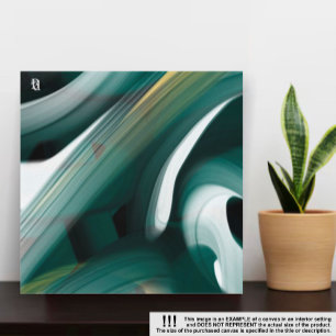 abstrato de de Tendência de 12 x 12 pol Canvas de