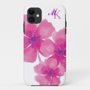 Abstrato de Elegante capas de iphone Floral