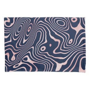 Abstrato de espiral líquida Dourada Design