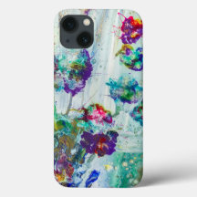 Abstrato de jardim de beija-flores