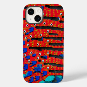 Abstrato de Olhos de Peixes Contemporâneos