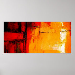 Abstrato de pintura moderna Impressão de arte