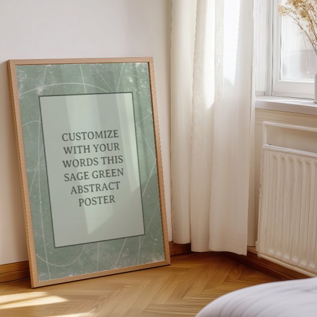 Abstrato de Poster Cinza preto moderno (Criador carregado)