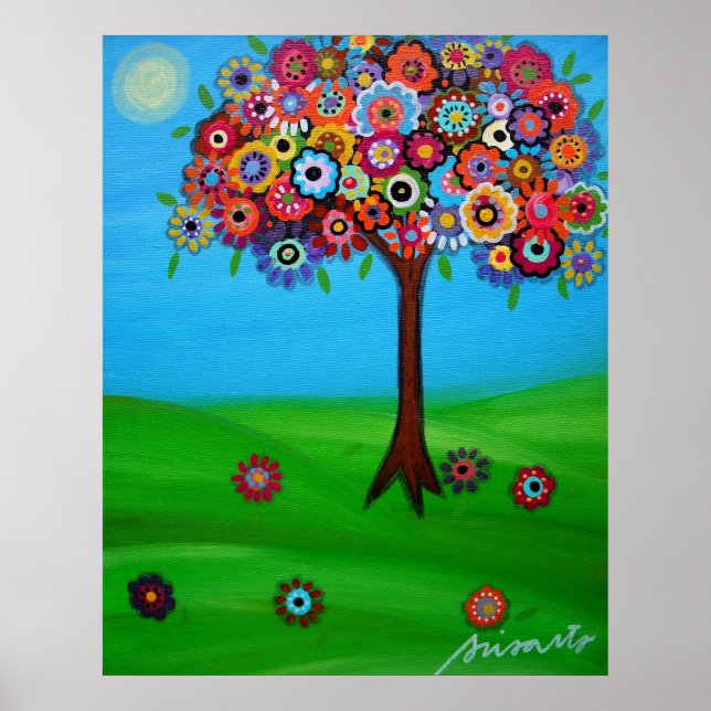 ABSTRATO DE POSTERS DE VIDA (Frente)