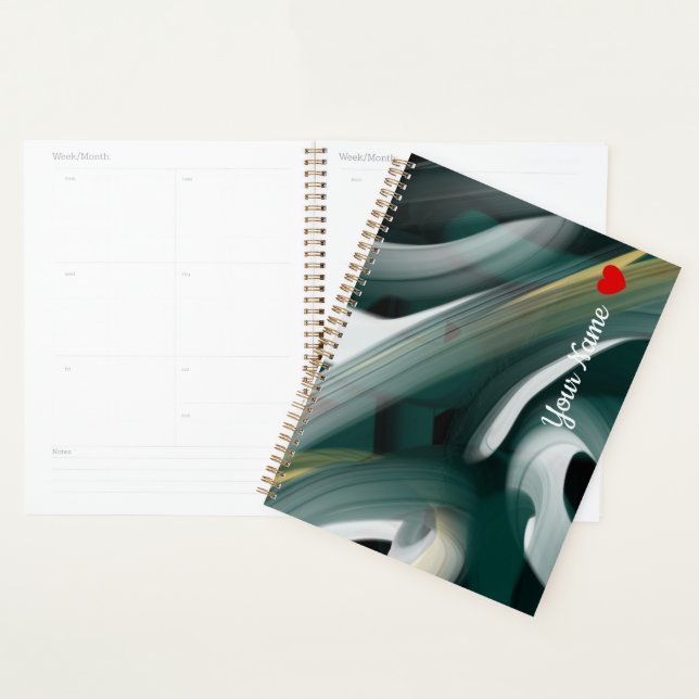 Abstrato de Tendência do Planejador Arte Preta Ver (Exibição)